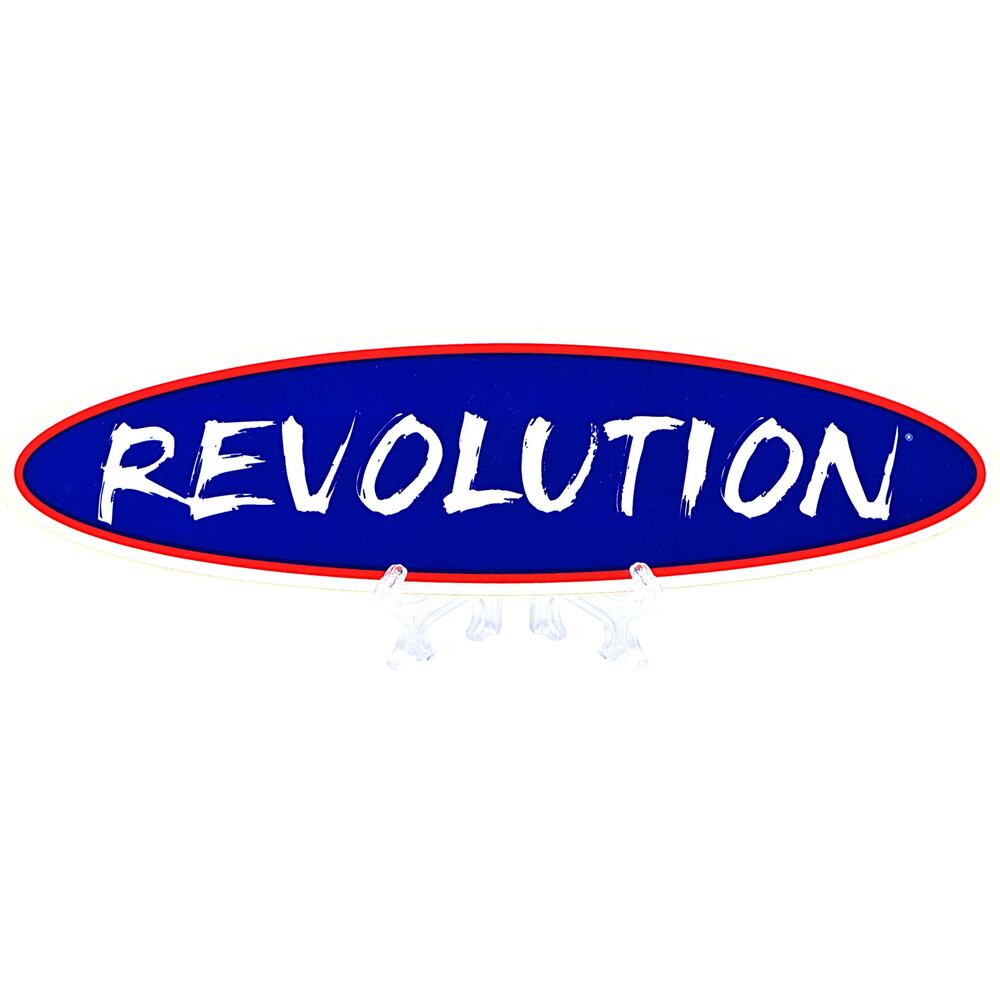 New England Revolution 1999 9.5" x 2.5" Vinyl Sticker w/ Schedule